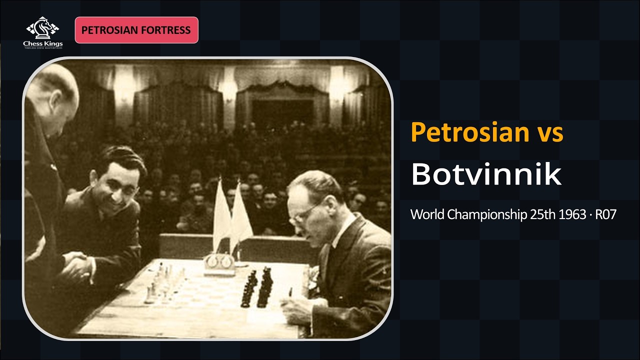 Petrosian vs Botvinnik — World Championship 25th (R7, 1963) — Petrosian Fortress | Chess Kings