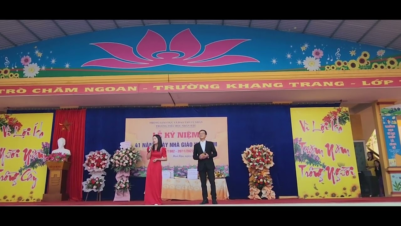 TH NHÂN HẬU TỔ CHỨC LỄ KỈ NIỆM 41 NĂM NGÀY NHÀ GIÁO VIỆT NAM (20/11/1982 - 20/11/2023)