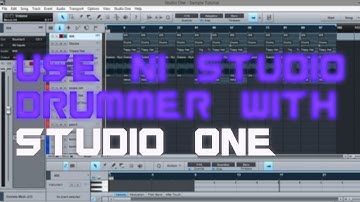 NATIVE INSTRUMENTS STUDIO DRUMMER TUTORIAL | PRESONUS STUDIO ONE | KOMPLETE