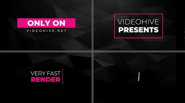 FCPX Minimal Titles Pack | Apple Motion Template