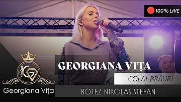 Georgiana Vita & Formatia Timisul - Colaj Brauri LIVE 🎷 Botez Nikolas Stefan