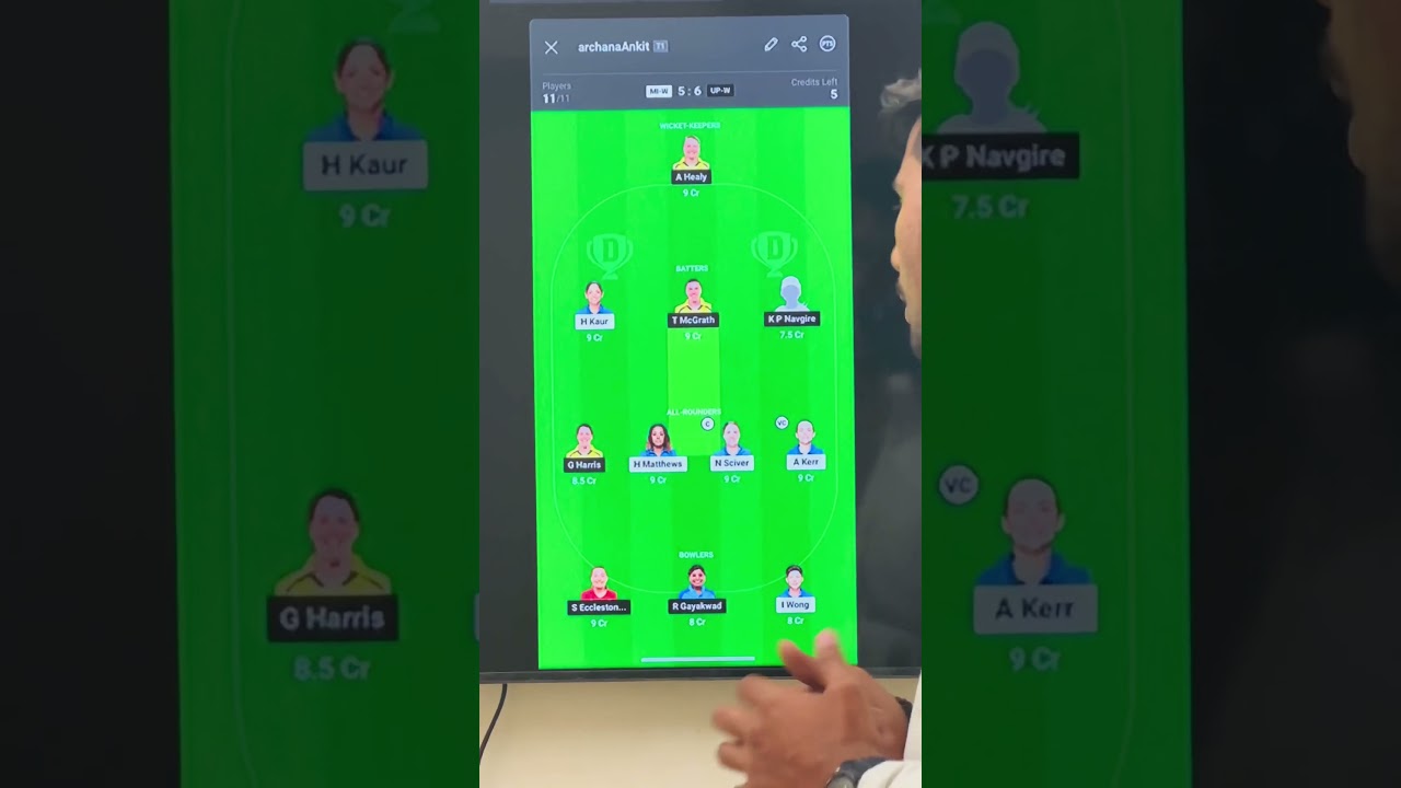 MI W VS UP W ELIMINATOR T20 MATCH | UP W VS MI W DREAM11 PREDICTION | UP W VS MI W DREAM11 TEAM