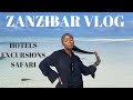 Zanzibar vlog partie 1 hotels safari activits  excursions