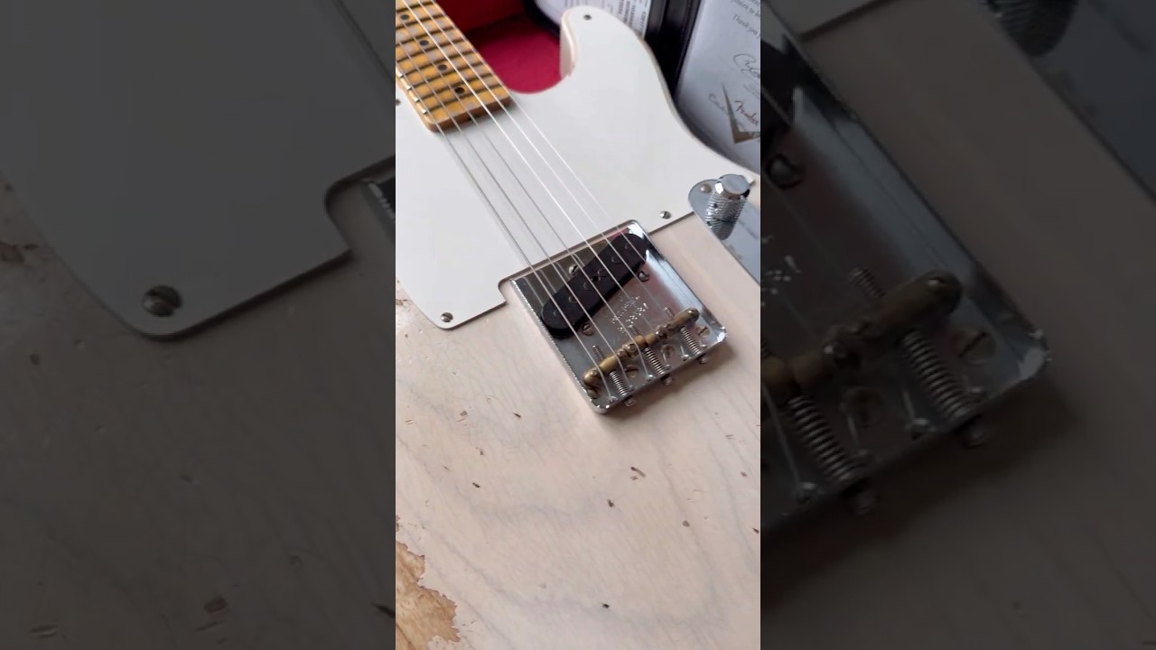 2024 Fender Esquire Telecaster Reverse Limited Edition Heavy Relic