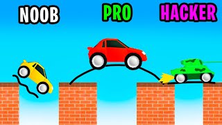 Tenho Que Desenhar Uma Ponte Para Salvar Os Carros Draw Bridge