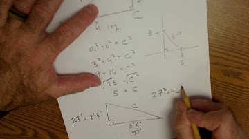 Introduction to Construction, Pythagorean Theorem, chapter 12