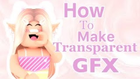 How To Make a TRANSPARENT GFX *Blender 2.93* || Jaclyn Plays