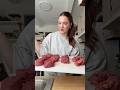 How to turn a whole beef tenderloin into filet mignon! #cooking #steak #homechef