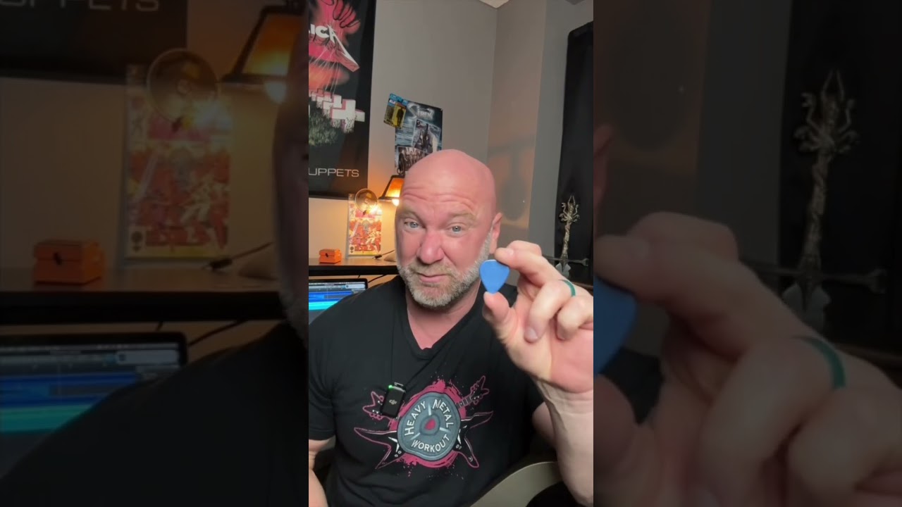 Guitar Picks for Shredding - 1.5mm VS 1.0mm #metalguitarist #shredguitar