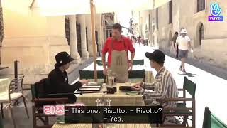 BTS In Malta .  Jungkook and Jimin trying to speak English .
