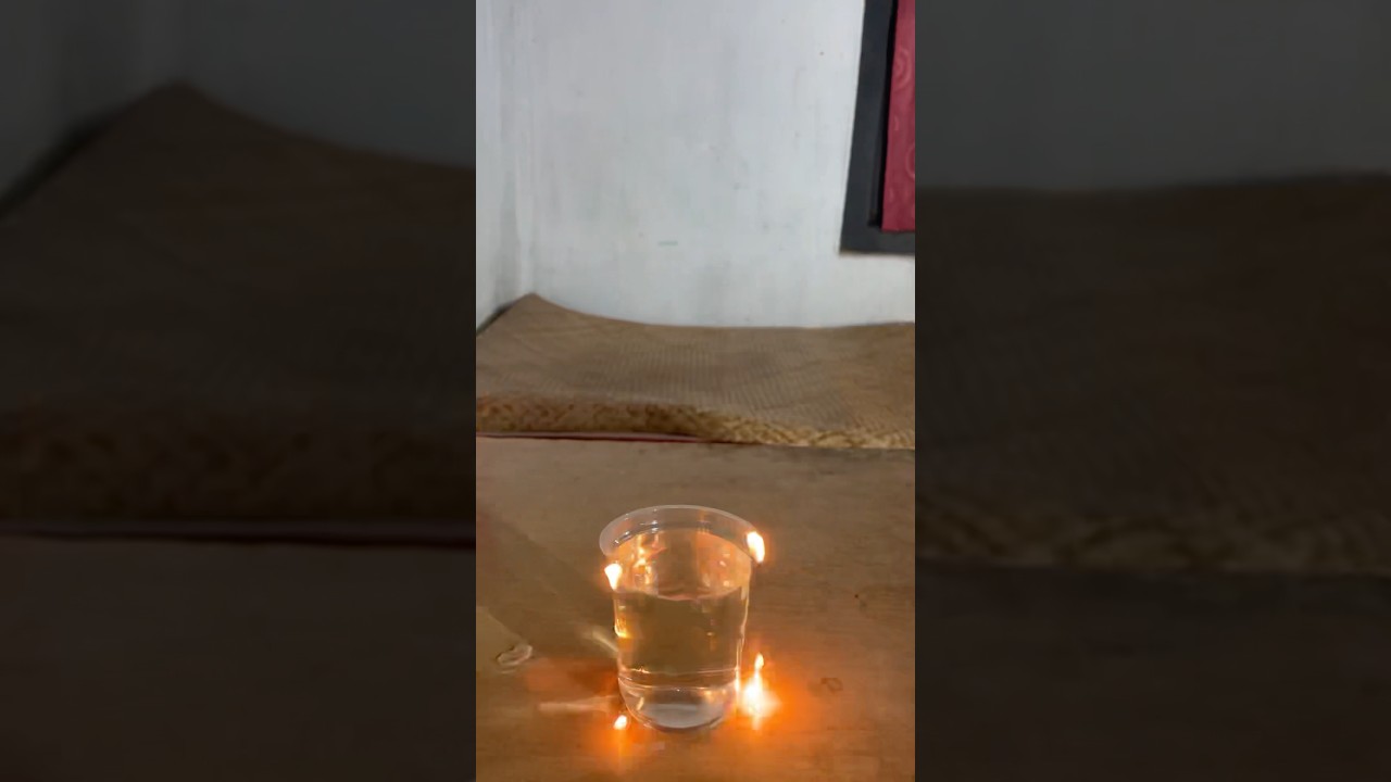 Glass Vs Fire With Water Expriments // Simple Since 