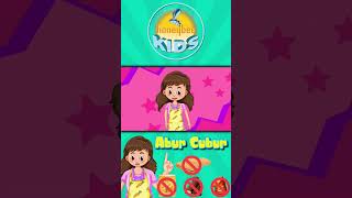 Abur Cubur Yeme! | Honeybee Kids Resimi