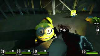 Left 4 Dead 2 except the Common Infected are replaced with Minions