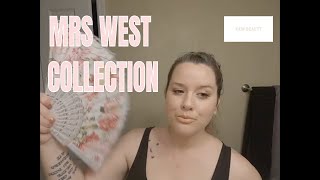 Famous KKW BEAUTY MRS WEST COLLECTION OPENING AND TUTORIAL Wealth