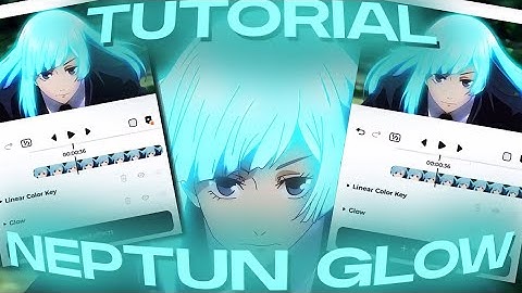 GLOW EFFECT LIKE @neptunedits ON BLURRR VIDEO EDITOR TUTORIAL ❤️