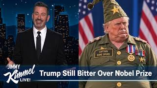 Jimmy Kimmel Ridicules Trump for Still Not Getting Over Nobel Prize and Saying Norway Sucks News
