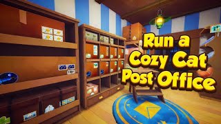 You get to run a cozy post office in this puzzle game | Cat Mail Co