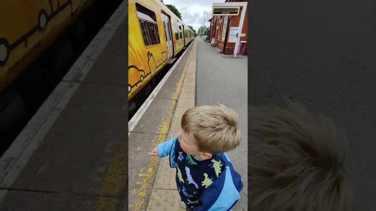 Merseyrail trains at Formby station. YouTube