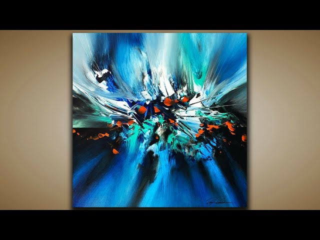 Abstract Painting / DEMO 71 / Abstract Art / How to Paint
