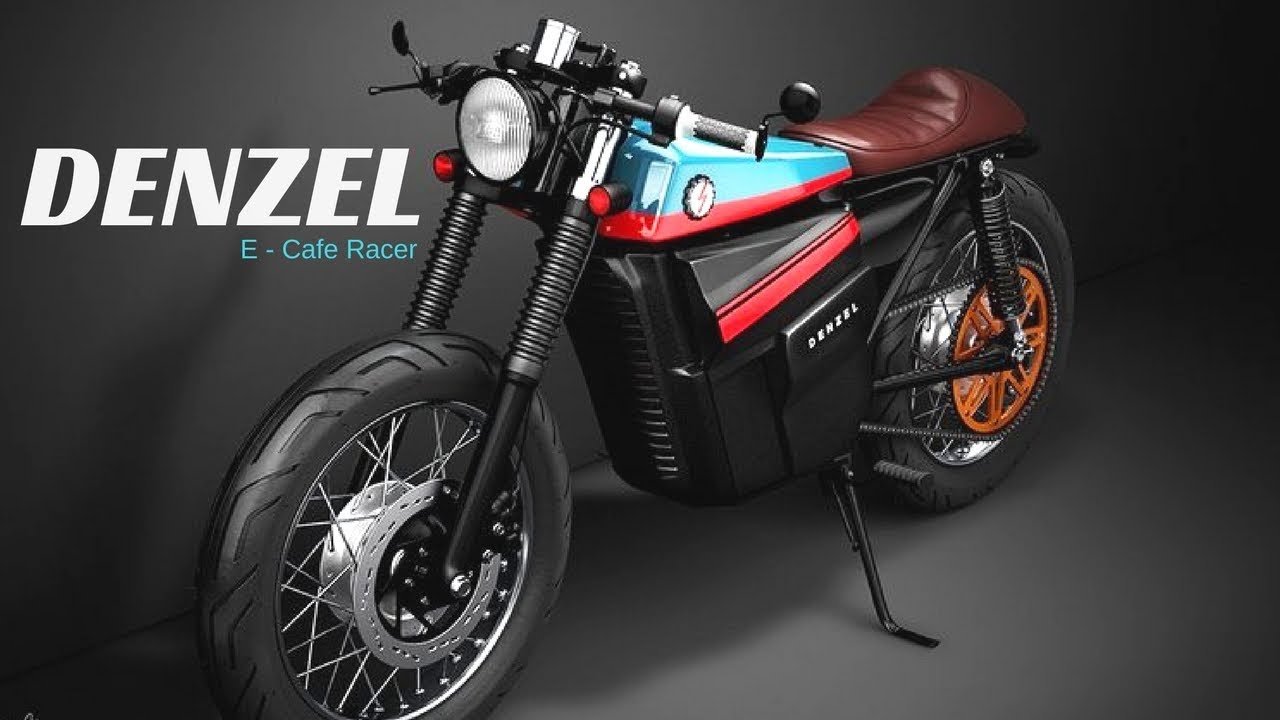 AMAZING Denzel E Cafe  Racer  with Prototyped using a 