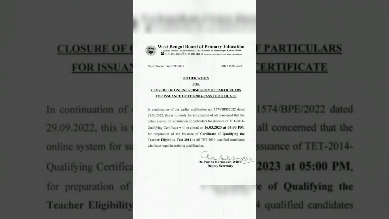 today ৫ টার পর থেকে 2014 Tet Pass Certificate পাওয়ার আবেদনপত্র গ্রহণ করা বন্ধ হয়ে যাবে 
