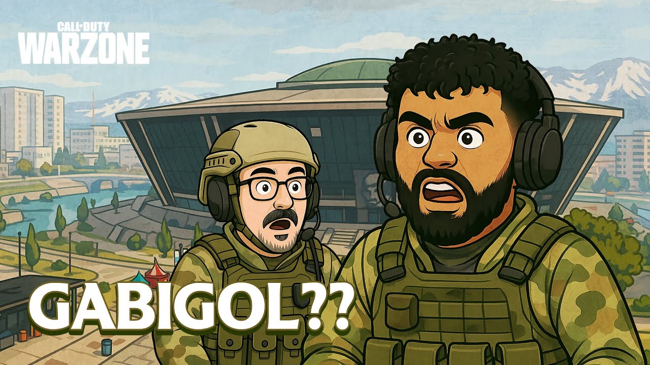 Joguei WARZONE COM o GABIGOL  e olha no que deu!