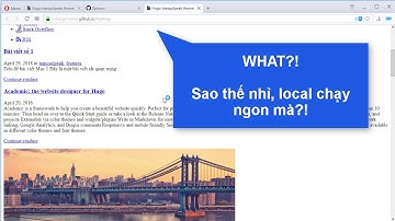 Hugo upload website to Github Pages