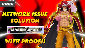 How to remove Restrictions? | connection unstable issue | one piece bounty rush