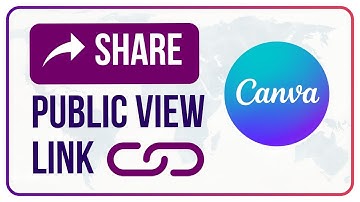 Canva Public Share Link Tutorial | Send Your Design to Anyone (No Account Needed!)