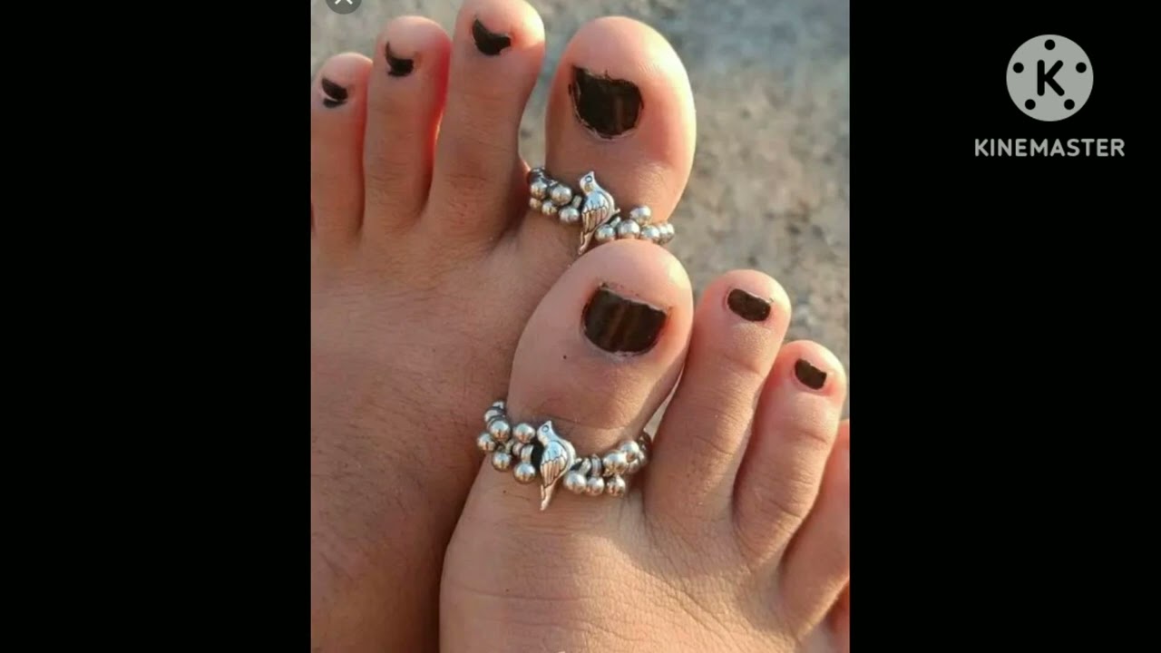 simple silver toe ring designs#💖❤💖 trending Dulhan Bichhiya design