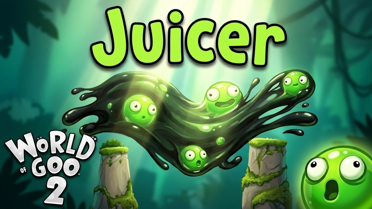 Slikovni pregled videa za Juicer | World of Goo 2 | Prolazak kroz igru, gameplay, bez komentara, Android