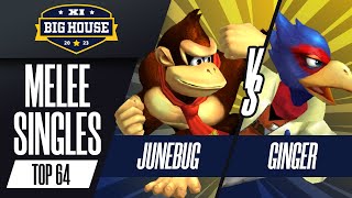 Junebug vs  Ginger - Melee Top 24 - The Big House 11