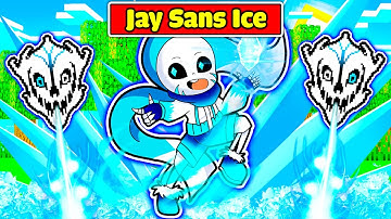JAYGRAY CHẾ TẠO THÀNH CÔNG BỘ GIÁP SANS BĂNG GIÁ CỰC DỄ THƯƠNG TRONG MINECRAFT*JAY SANS ICE 🥶🧊❄️