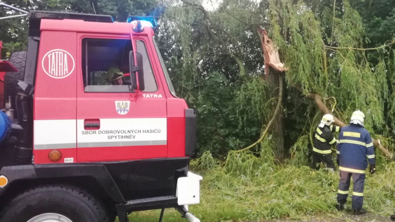 JSDH Spytihněv - Výjezd hasičů, Otrokovice