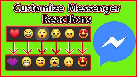 How to Customize Messenger Reactions | Messenger New Update Feature 2020 | Messenger Tutorial