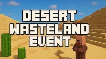 Trailer 1 (Desert Wasteland Civilization Event).