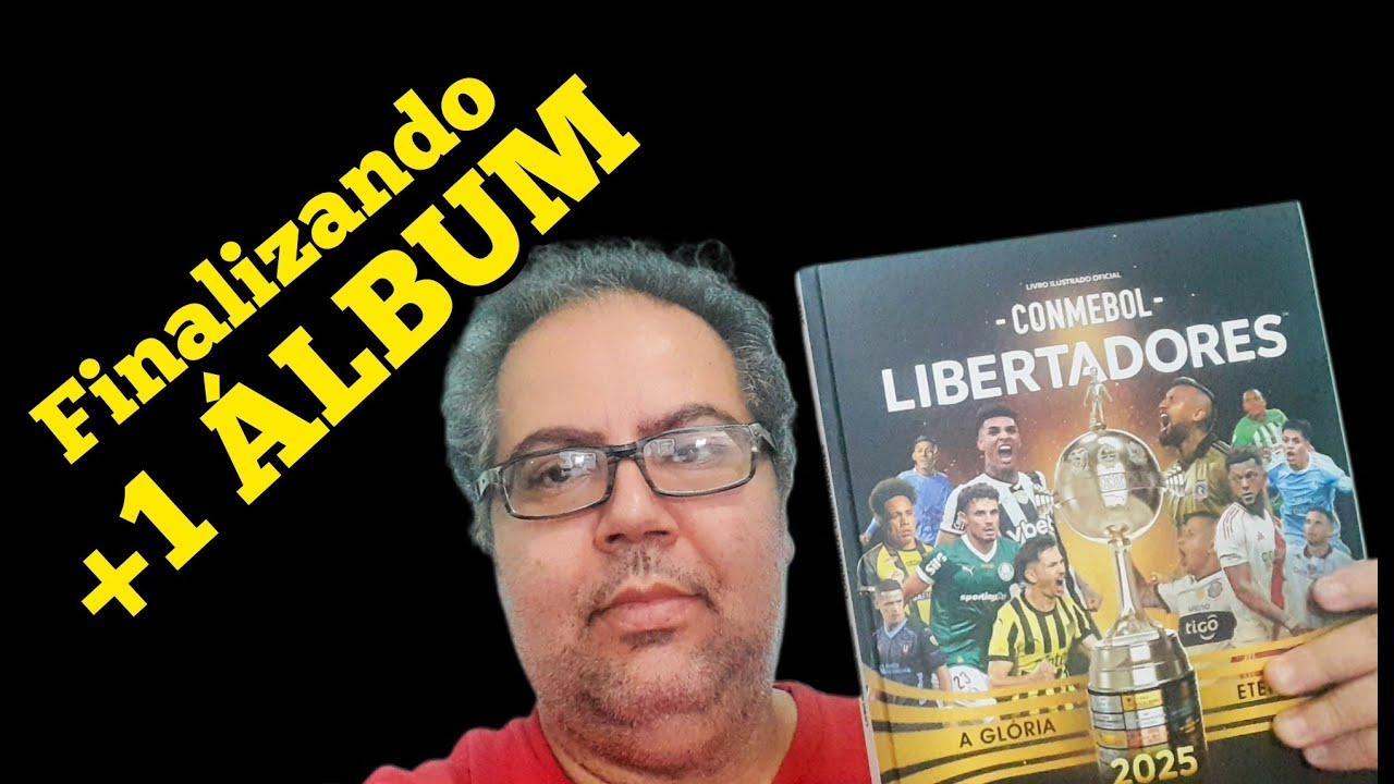 Completei meu Álbum da Libertadores 2025. #libertadores #panini 