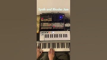 Synth and Rhodes Jam / Korg Volca #synth #rhodes