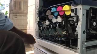How Remove Waste Toner Pipe In Xerox Wc 7525753075357545 And 7556