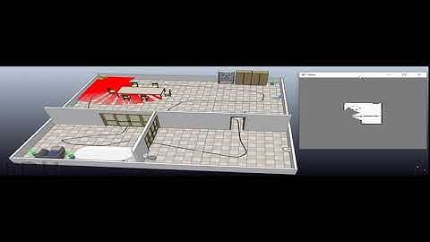 SLAM In V-Rep| Grids Maps with Occupancy Grid Plugin | CoppeliaSim (V-REP)