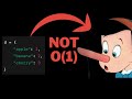 O(1) Is a Lie | The Hidden Cost of Python Dicts