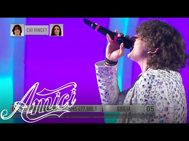 Amici 20 - Sangiovanni - Malibù - La Finale