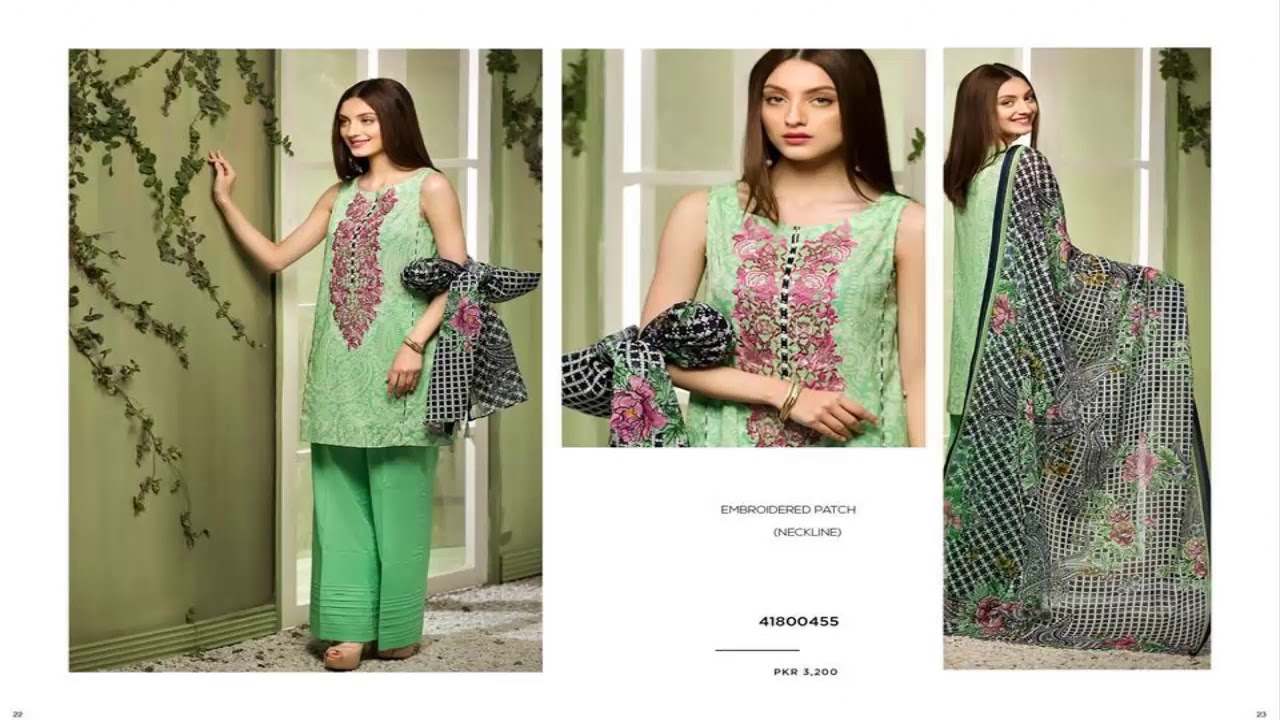 Nishat Linen Summer Volume II Lawn Collection 2018