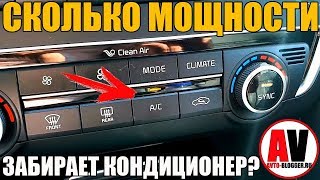 Сколько мощности у ДВС, забирает КОНДИЦИОНЕР, ГУР (ЭУР), ГЕНЕРАТОР, ПОМПА