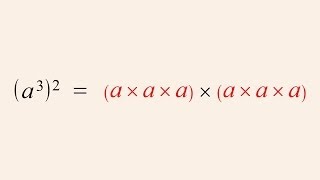Pre-Algebra 27 - Raising Exponential Expressions to Powers