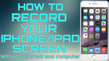 HOW TO RECORD YOUR iPHONE & iPAD SCREEN FOR FREE 2017 | No Jailbreak Or Computer Needed