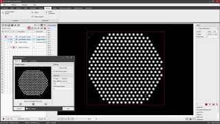 Coake 7 Workflow Training – Alignment and inspection of a dot grid