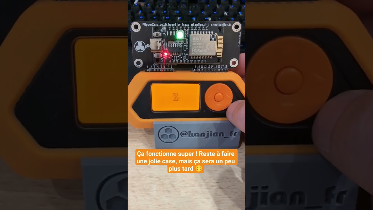 Черная печатная плата для антенны BW16 в режиме plug & play для игрового автомата Zero Pinball