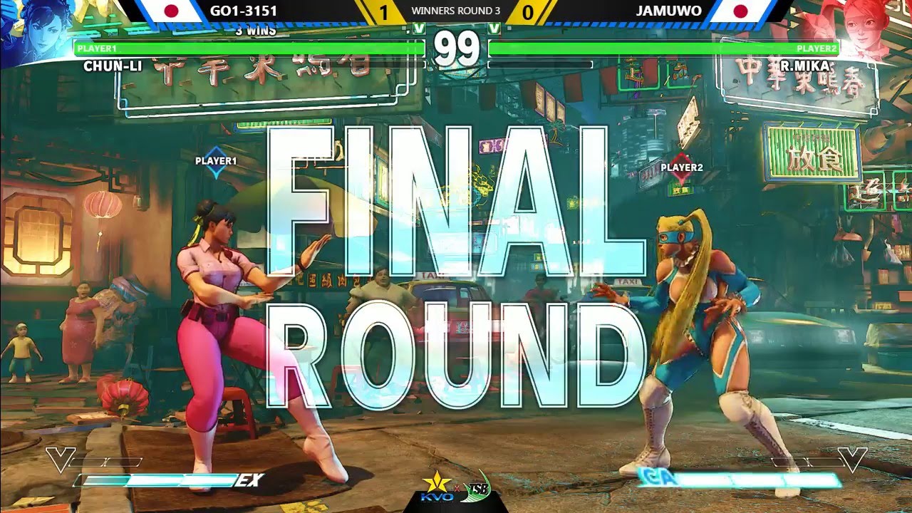 mika salamanca SF5 @ KSB2016 - Inoue (Ken) vs Saru (Dictator); GO1-1315 (Chun) vs Jamuwo (R. Mika)