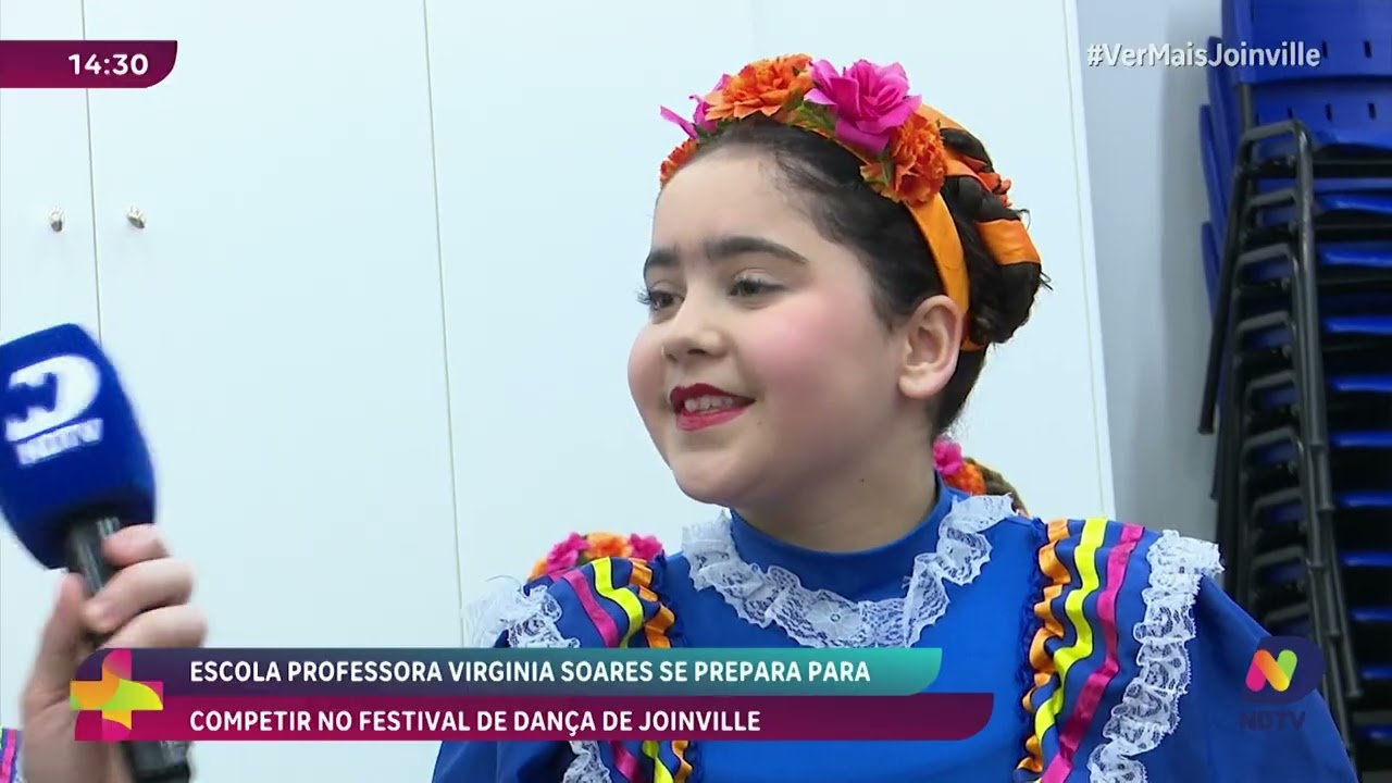 Estudantes de Joinville brilham e representam a cidade no Festival de Dança